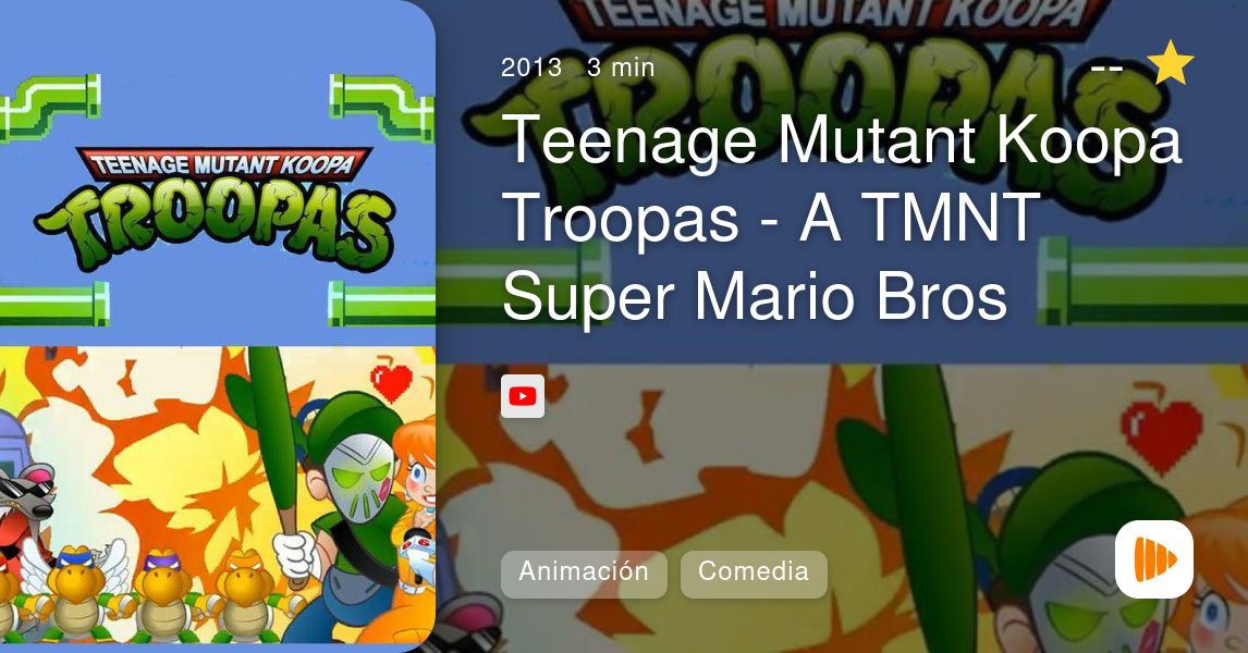 Teenage Mutant Koopa Troopas A TMNT Super Mario Bros Mashup PlayMax