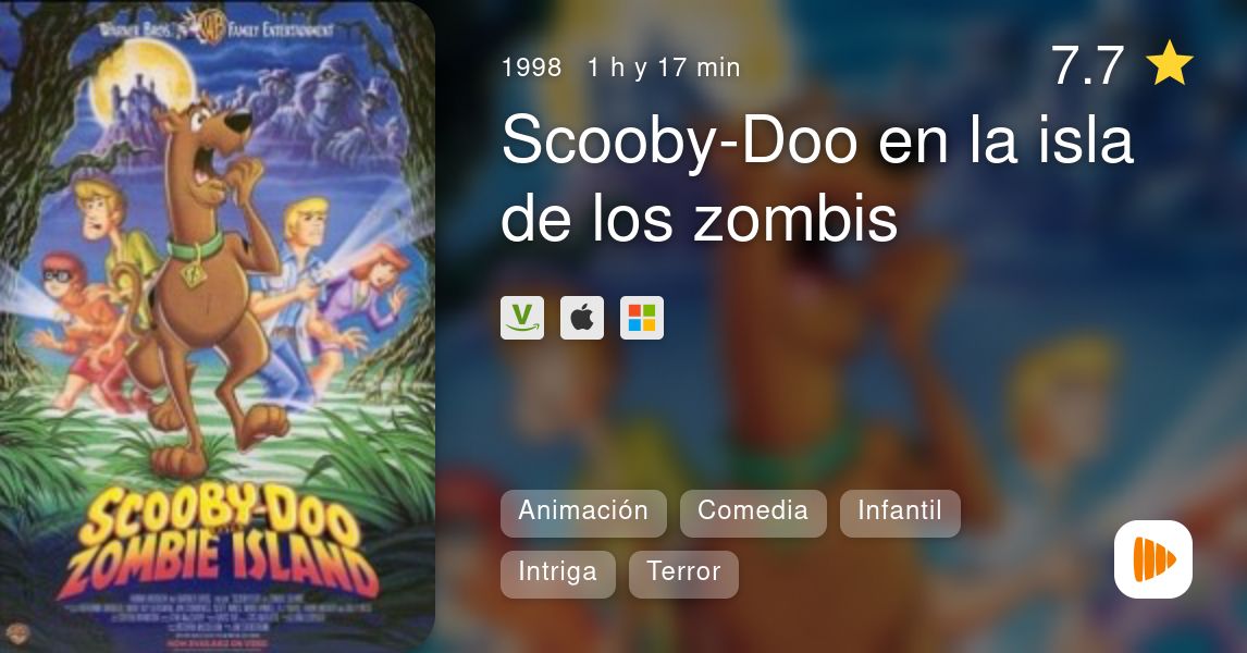 Scooby Doo En La Isla De Los Zombis PlayMax