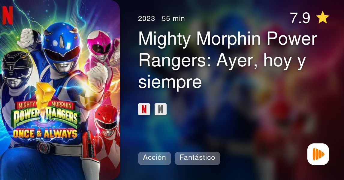 Mighty Morphin Power Rangers Ayer Hoy Y Siempre PlayMax