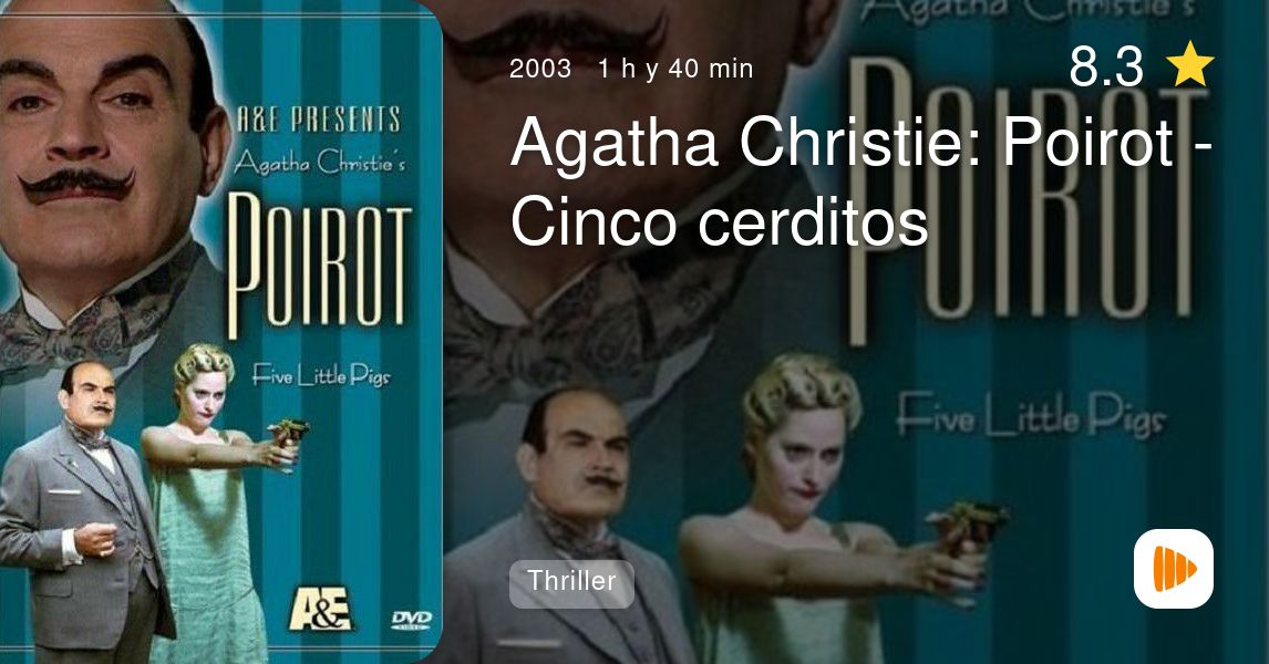 Agatha Christie Poirot Cinco Cerditos Playmax