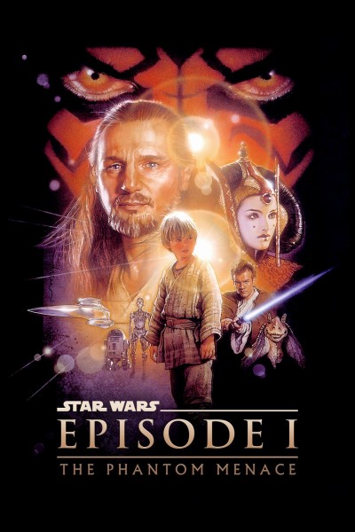 Caratula, cartel, poster o portada de Star Wars. Episodio I: La amenaza fantasma