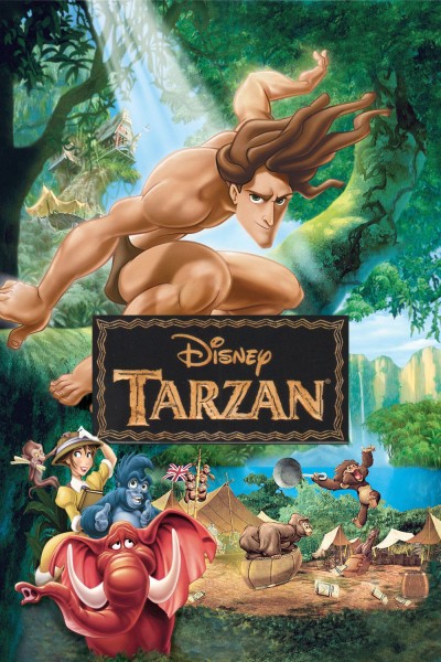 Caratula, cartel, poster o portada de Tarzán