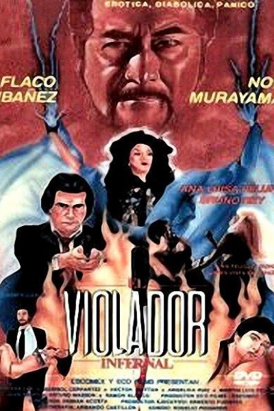 Caratula, cartel, poster o portada de El violador infernal