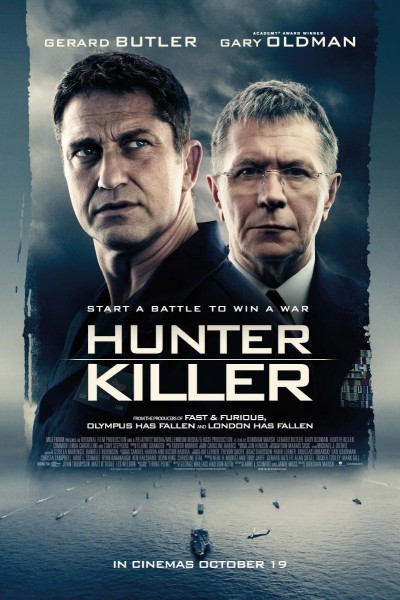 Caratula, cartel, poster o portada de Hunter Killer. Caza en las profundidades