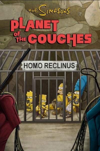 Cubierta de The Simpsons: Planet of the Couches