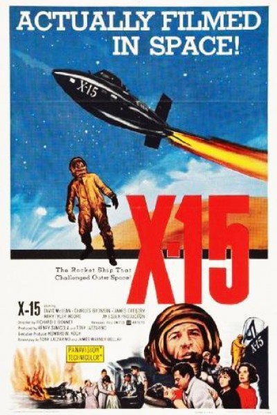 Caratula, cartel, poster o portada de X-15