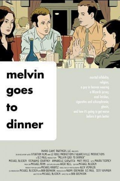 Caratula, cartel, poster o portada de Melvin Goes to Dinner