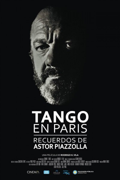 Cubierta de Tango en París, recuerdos de Astor Piazzolla