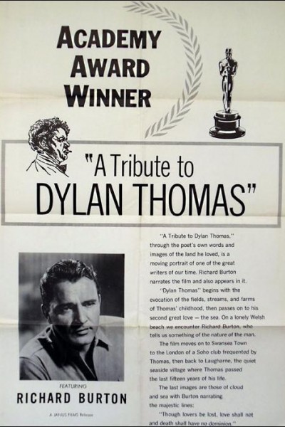 Caratula, cartel, poster o portada de Dylan Thomas (AKA A Tribute to Dylan Thomas)