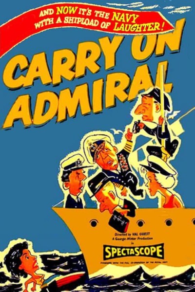 Caratula, cartel, poster o portada de ¡A la orden, almirante!
