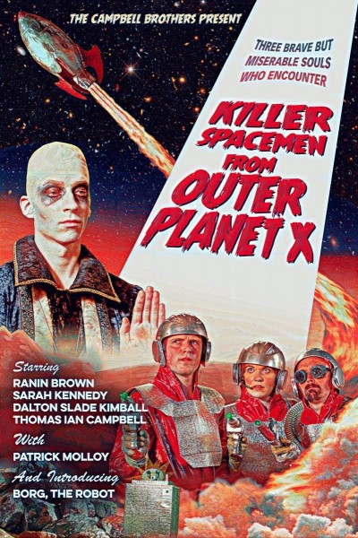 Cubierta de Killer Spacemen from Outer Planet X