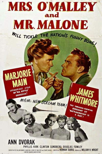 Caratula, cartel, poster o portada de Mrs. O\'Malley and Mr. Malone