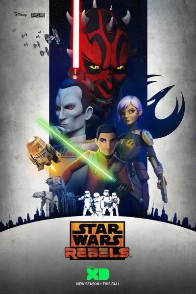 Cubierta de Star Wars Rebels: Pasos entre las sombras