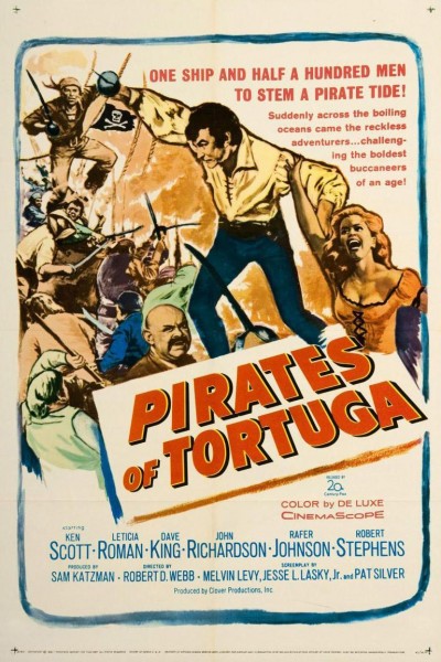 Caratula, cartel, poster o portada de Piratas de la Isla Tortuga