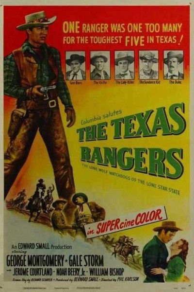 Caratula, cartel, poster o portada de The Texas Rangers