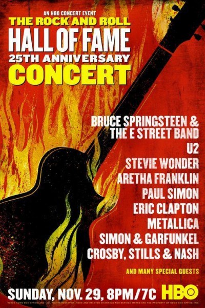 Caratula, cartel, poster o portada de The 25th Anniversary Rock and Roll Hall of Fame Concert