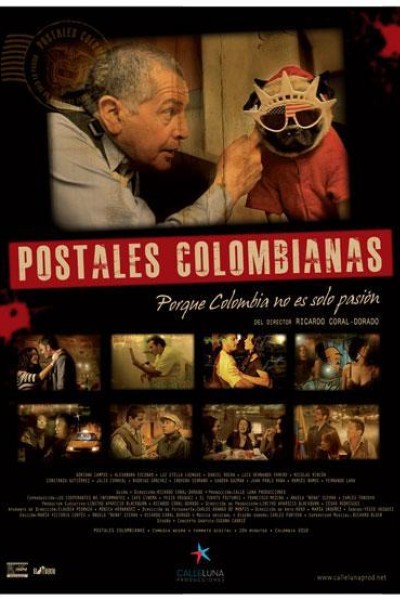 Cubierta de Postales colombianas