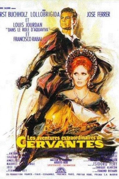 Caratula, cartel, poster o portada de Cervantes