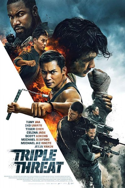 Caratula, cartel, poster o portada de Triple amenaza