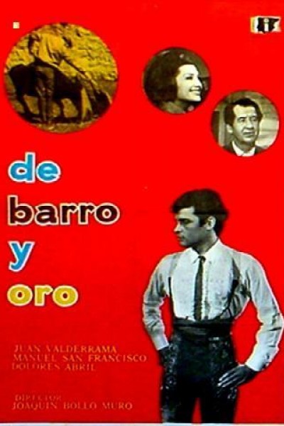 Caratula, cartel, poster o portada de De barro y oro