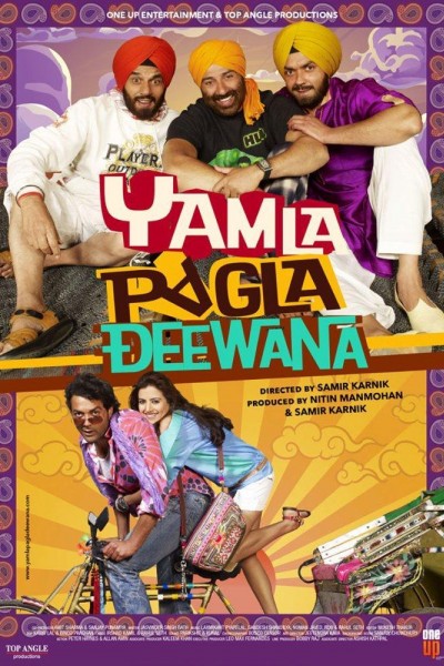 Caratula, cartel, poster o portada de Yamla Pagla Deewana