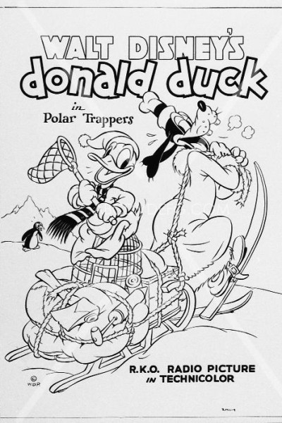 Caratula, cartel, poster o portada de El pato Donald: Tramperos polares