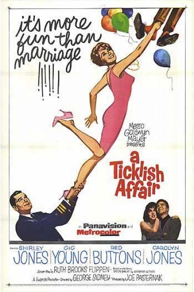 Caratula, cartel, poster o portada de A Ticklish Affair