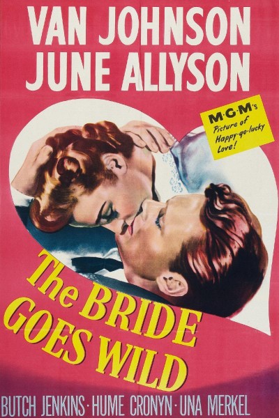 Caratula, cartel, poster o portada de The Bride Goes Wild