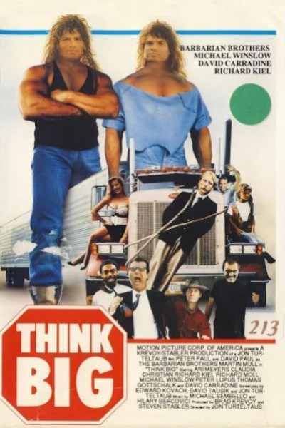 Caratula, cartel, poster o portada de Think Big - Pasándolo en grande
