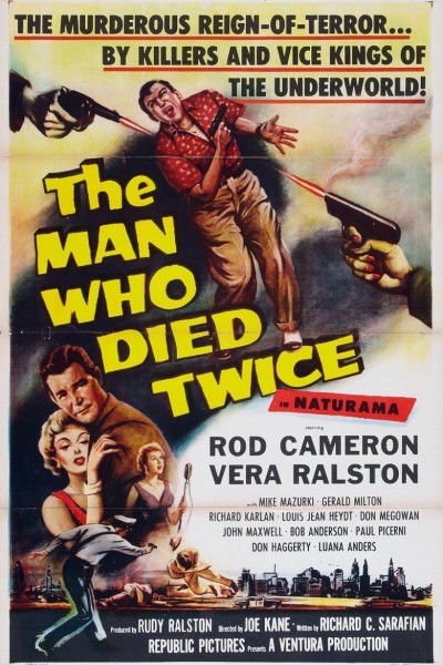 Caratula, cartel, poster o portada de The Man Who Died Twice