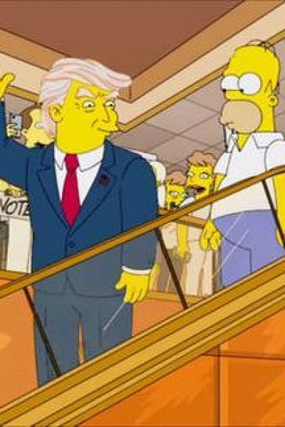 Cubierta de Los Simpson: Trumptastic Voyage