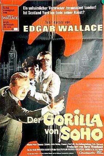 Caratula, cartel, poster o portada de El gorila siniestro