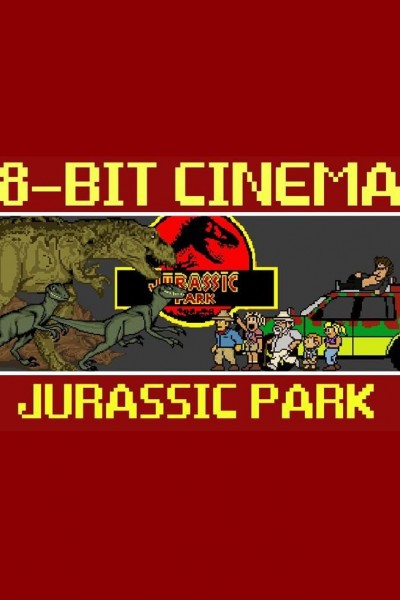 Cubierta de 8 Bit Cinema: Parque Jurásico