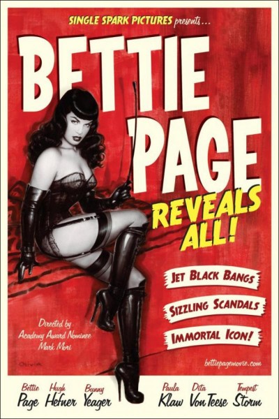 Caratula, cartel, poster o portada de Las revelaciones de Bettie Page