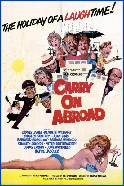 Caratula, cartel, poster o portada de Carry On Abroad