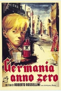 Caratula, cartel, poster o portada de Alemania, año cero