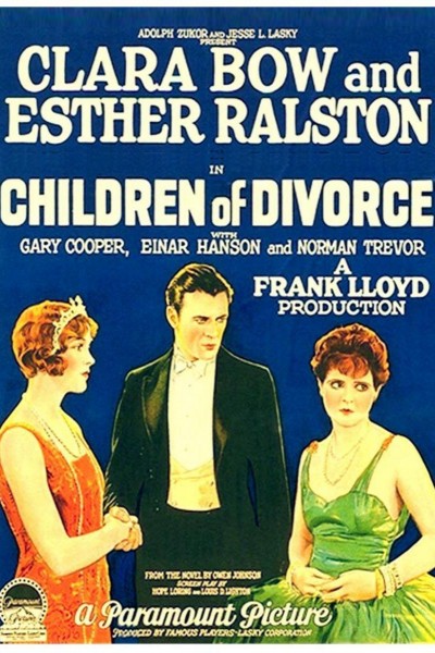 Caratula, cartel, poster o portada de Los hijos del divorcio