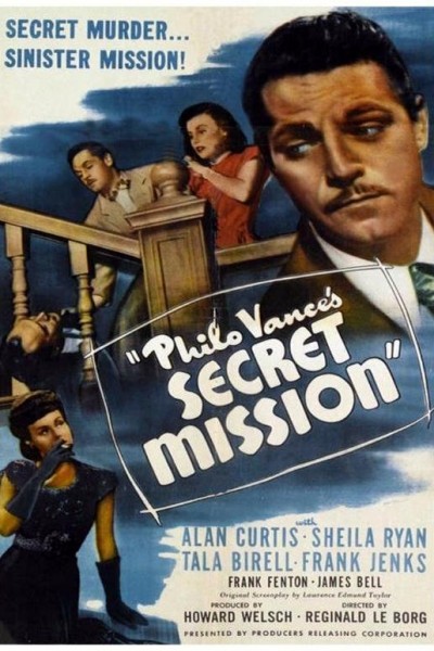 Caratula, cartel, poster o portada de Philo Vance\'s Secret Mission