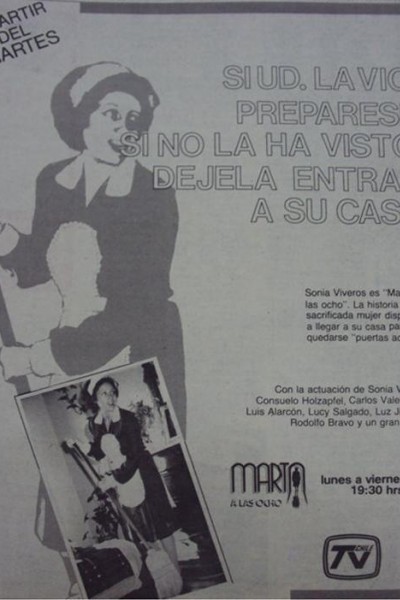 Caratula, cartel, poster o portada de Marta a las Ocho