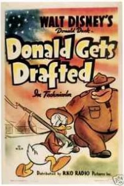 Caratula, cartel, poster o portada de El pato Donald: Donald se alista en el ejército