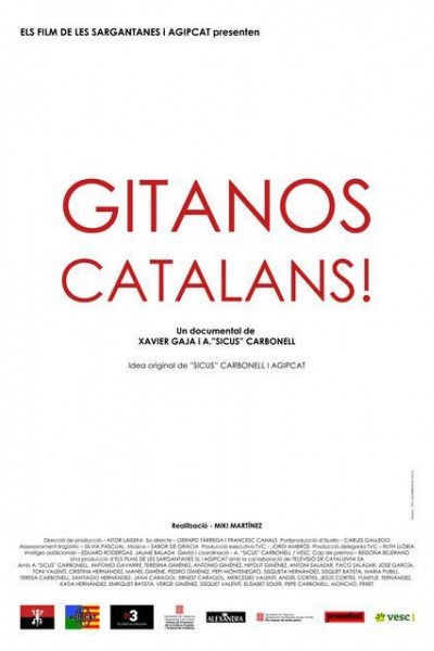 Caratula, cartel, poster o portada de Gitanos catalans!