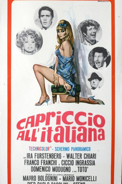 Caratula, cartel, poster o portada de Capriccio all\'italiana