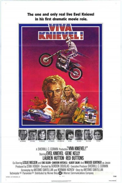 Caratula, cartel, poster o portada de ¡Viva Knievel!