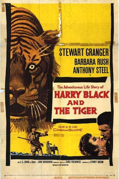 Caratula, cartel, poster o portada de Harry Black y el tigre
