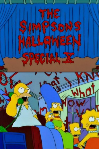 Caratula, cartel, poster o portada de Los Simpson: La casa-árbol del terror X