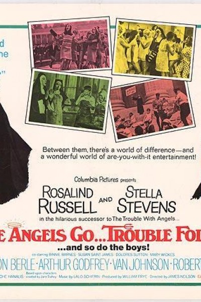 Caratula, cartel, poster o portada de Where Angels Go Trouble Follows!