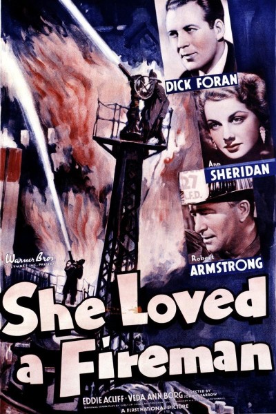 Caratula, cartel, poster o portada de She Loved a Fireman