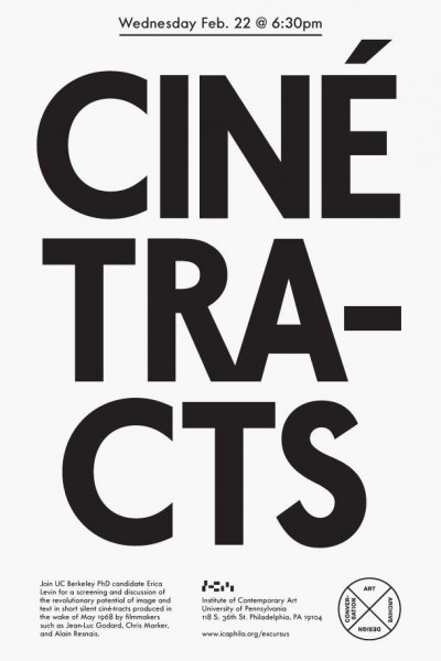 Caratula, cartel, poster o portada de Cinétracts