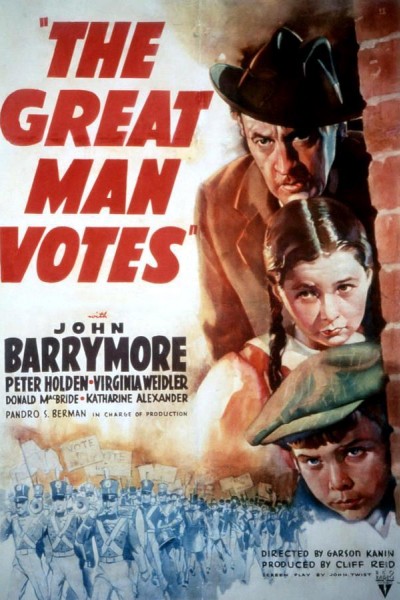 Caratula, cartel, poster o portada de The Great Man Votes