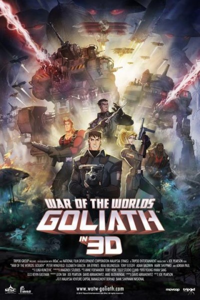 Caratula, cartel, poster o portada de Guerra de los mundos: Goliath